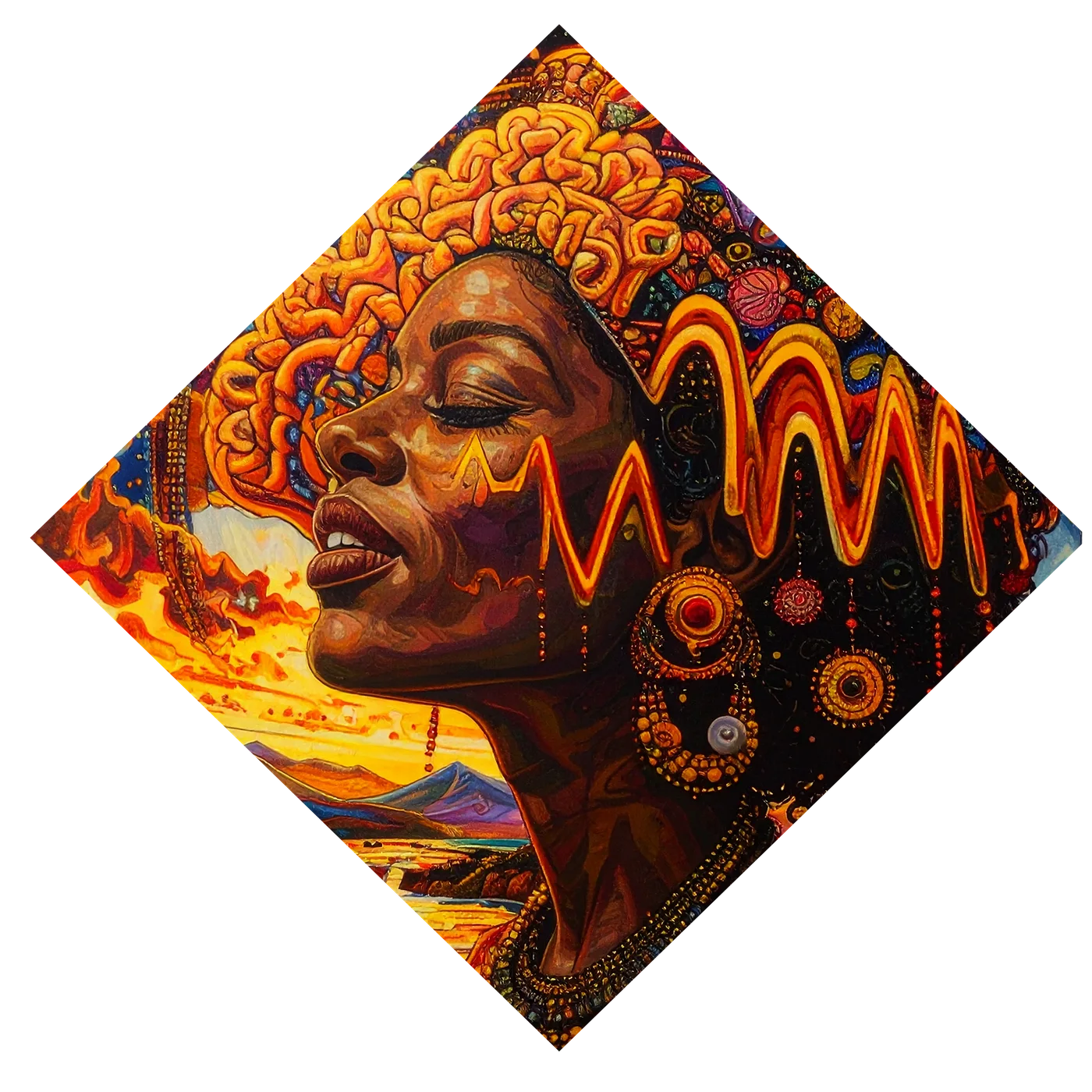 Ember — artwork by YAO