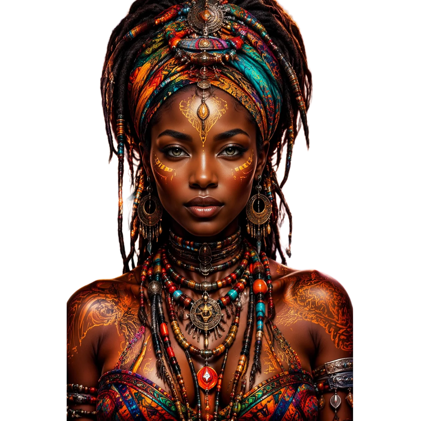 Adorned — artwork by YAO