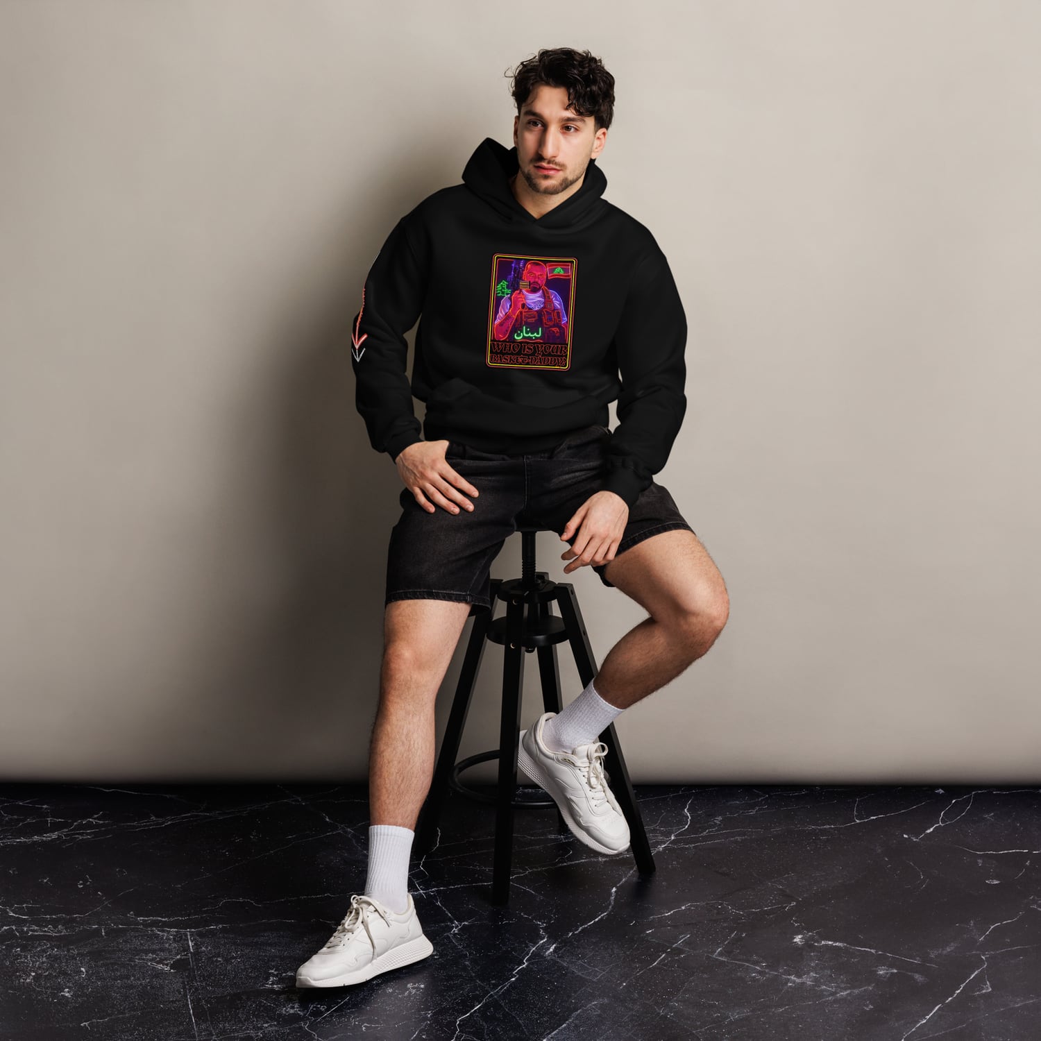 Basket-Daddy Neon Hoodie